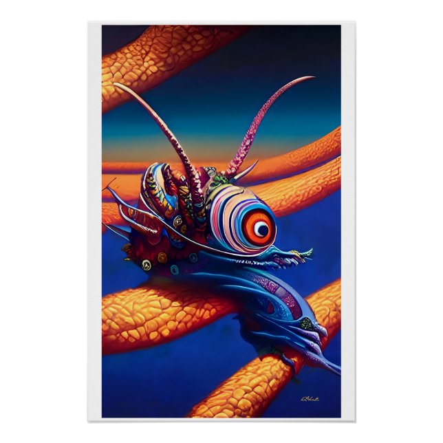 Póster Dreams of a Bohemian Slug (Frente)