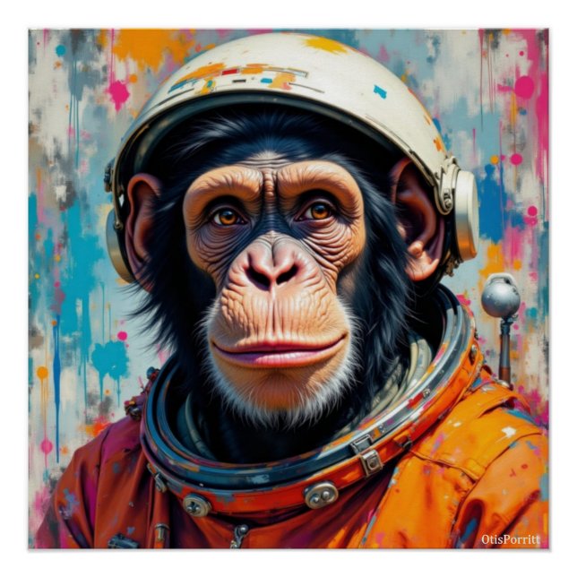 PÓSTER DREAMS OF SPACE 3 (Frente)