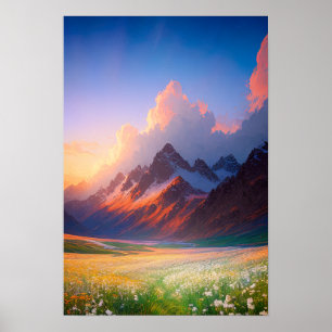 Poster Dreamscape de Montanha