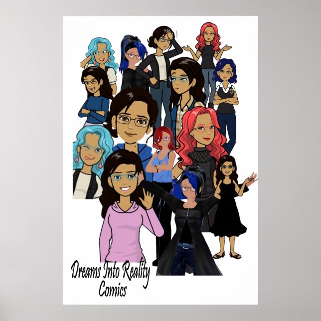 Poster DreamsIntoRealityComics Ashlyn Tempest Art Cobrir (Frente)