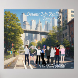 Poster DreamsIntoRealityComics Os Anos Seguintes De Arte 