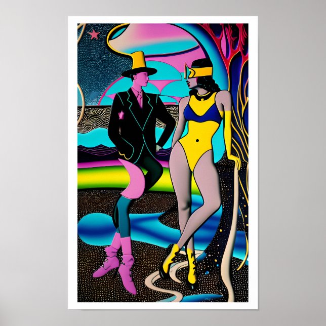 Poster Dreamwave - Ken Gage Art (Frente)