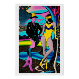 Póster Dreamwave - Ken Gage Art