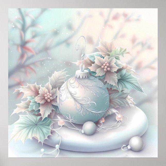 Poster Dreamy Enfeites de natal (Frente)