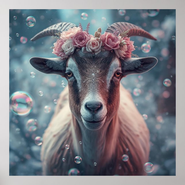 Poster Dreamy Goat Art (Frente)
