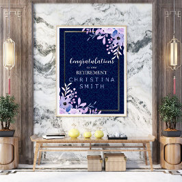 Poster Dreamy Lilac Pastel Watercolor Party