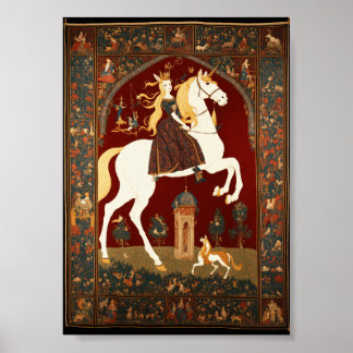 Poster Dreamy Sunset Tapeçaria - Pastel Molhado Aestético