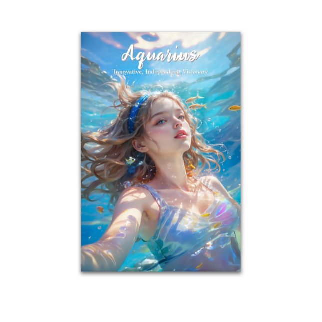 Poster Dreamy Underwater Retrait Wall Art (aquarius wall art poster)