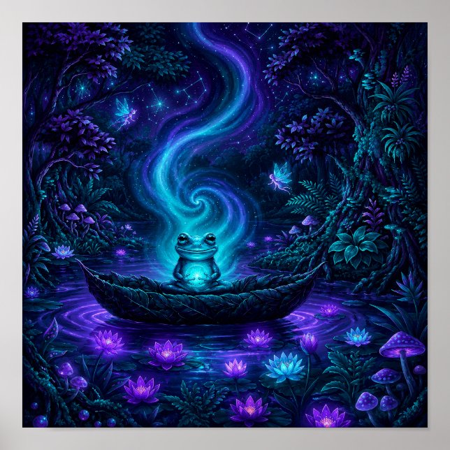 Poster DreamyForestFrog (Frente)