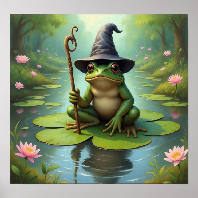 Poster DreamyFrogWizard (Frente)