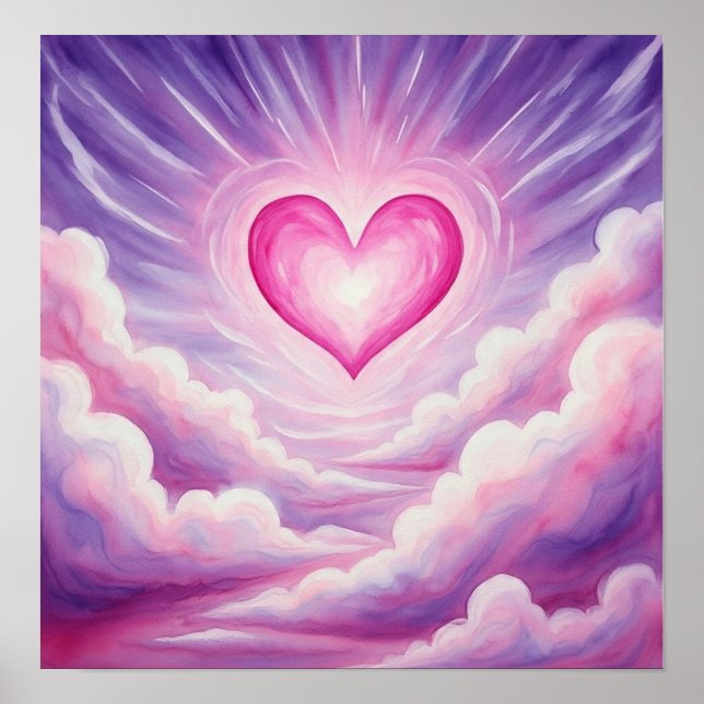 Poster DreamyGlowHeart (Frente)