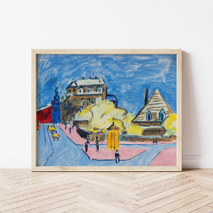 Poster Dresden Ernst Ludwig Kirchner