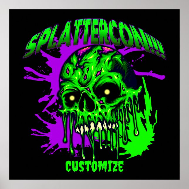 Poster Dresden Fans SplatterCon (Frente)