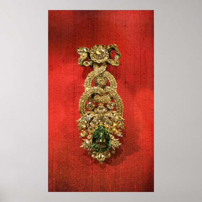 Poster Dresden Green Diamond - Dresdner Grüner Diamant (Frente)