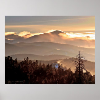 Poster Drifting Snow - James Peak, Colorado