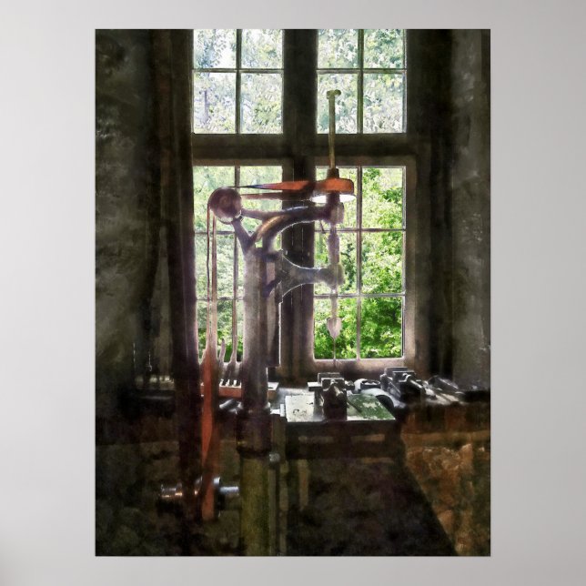 Póster Drill Press by Window (Frente)