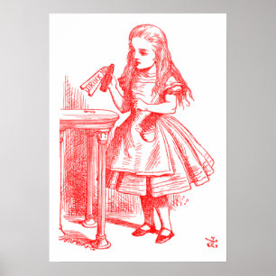 Poster Drink Me (Alice)
