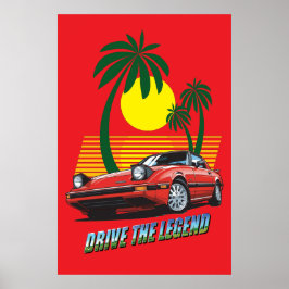 Poster 'Drive the Legend' v02