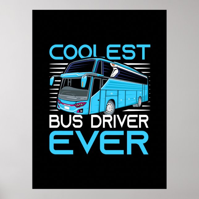 Poster Driver de barramento mais frio de sempre (Frente)