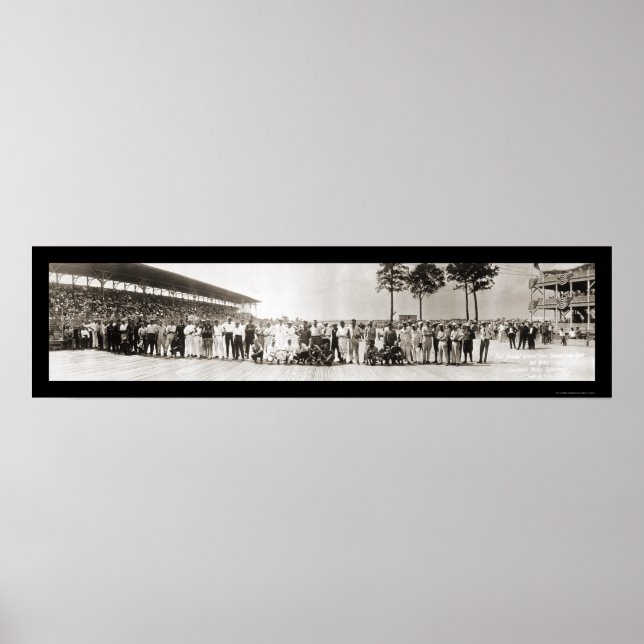 Póster Driver de Raça Cincinnati Foto 1916 (Frente)