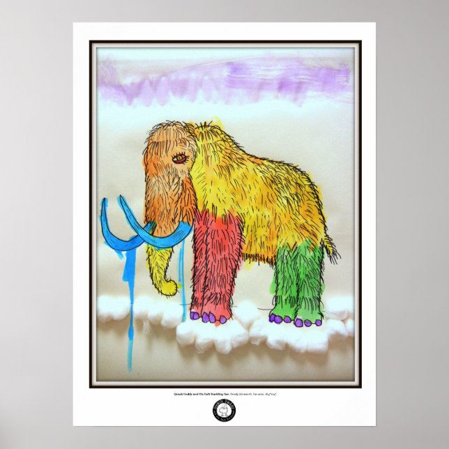 Poster Drooly Mammoth (Frente)