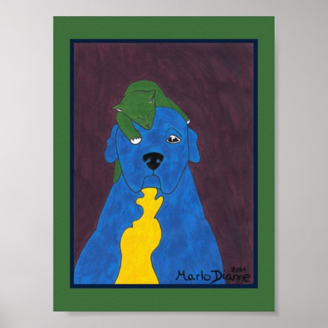 Poster 'Droopy' por Marlo Dianne (Frente)