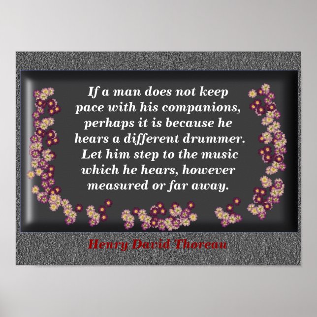 Poster Drummer Diferente (Frente)