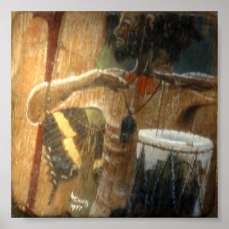 Póster Drummer Diferente