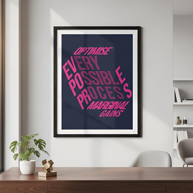 Póster Dry Motivation | Marginal Gains | Midnight Berry (Lifestyle Shot)