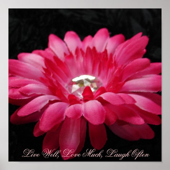 Poster DSC00005 (2), Live Good, Love Much, Laugh Frequent (Frente)