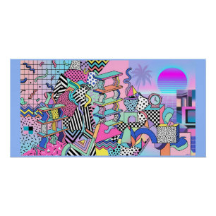 Póster Du Pasquier Geometrics Revisitados