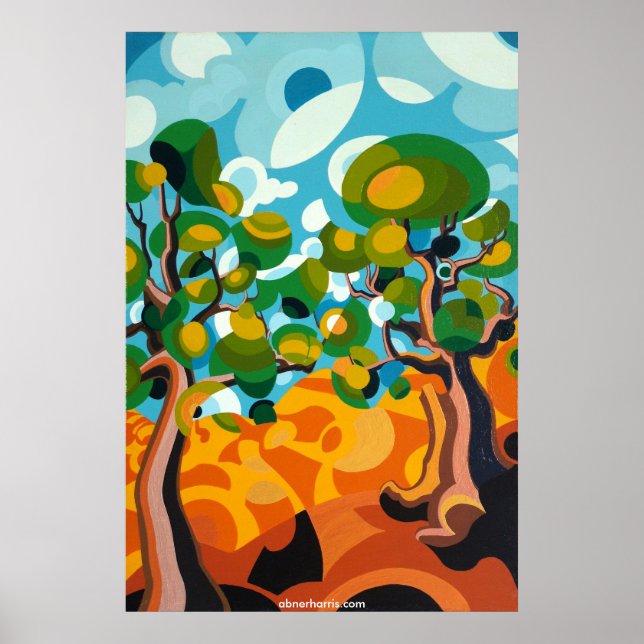 Poster Duas Árvores (Frente)