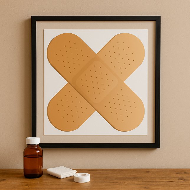 Poster Duas Bandaids (Criador carregado)