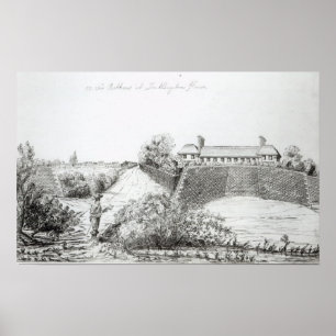 Póster Duas baterias na casa de Southampton