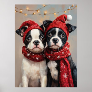 Poster Duas Cópias de Natal