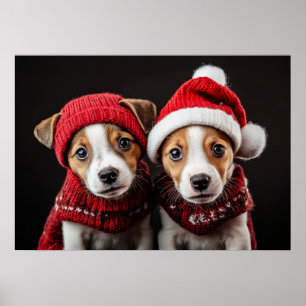 Poster Duas Cópias de Natal