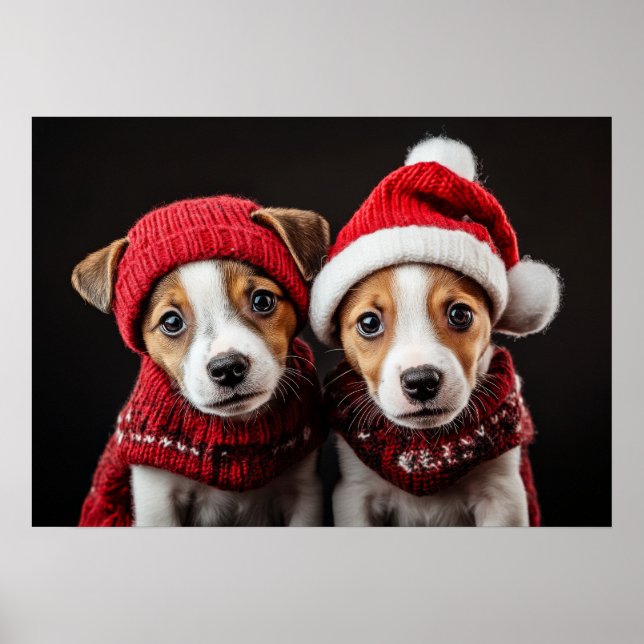 Poster Duas Cópias de Natal (Frente)