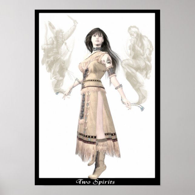 Póster Duas Espíritos (Frente)