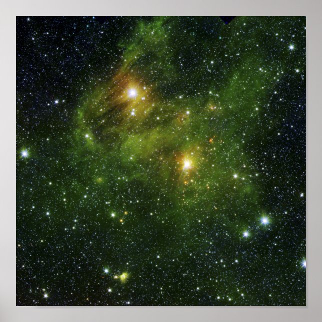 Póster Duas estrelas extremamente brilhantes (Frente)