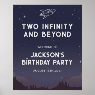 Poster Duas infinidades e além da segunda Festa de aniver