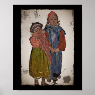 Póster Duas irmãs mais nova 1906