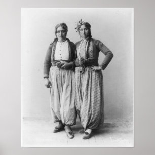Póster Duas mulheres aciganadas