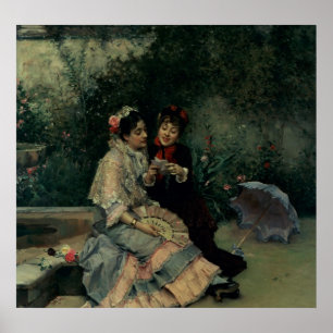 Póster Duas mulheres espanholas