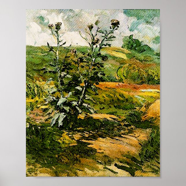 Póster Duas Testemunhas Van Gogh de Belas Artes (Frente)