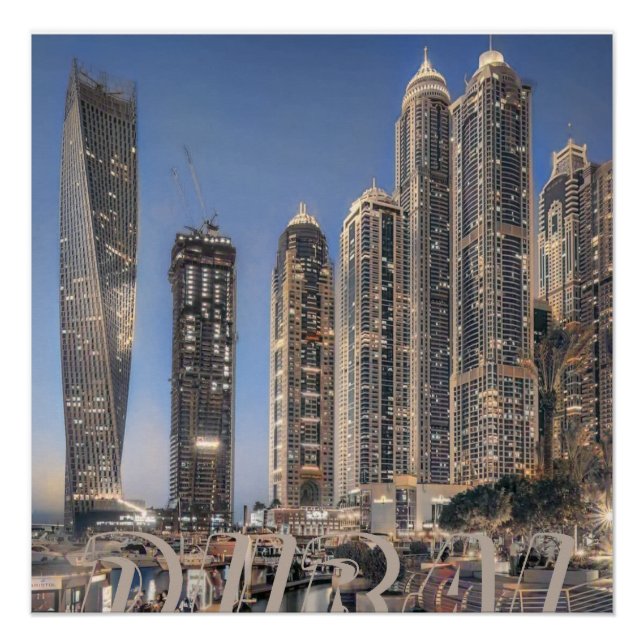 PÓSTER DUBAI (Frente)