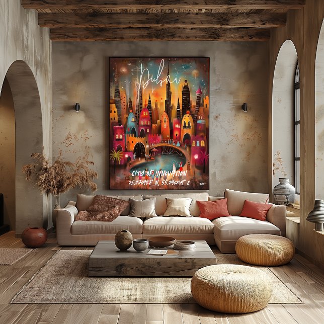 Póster Dubai: Ciudad de Innovación (Criador carregado)