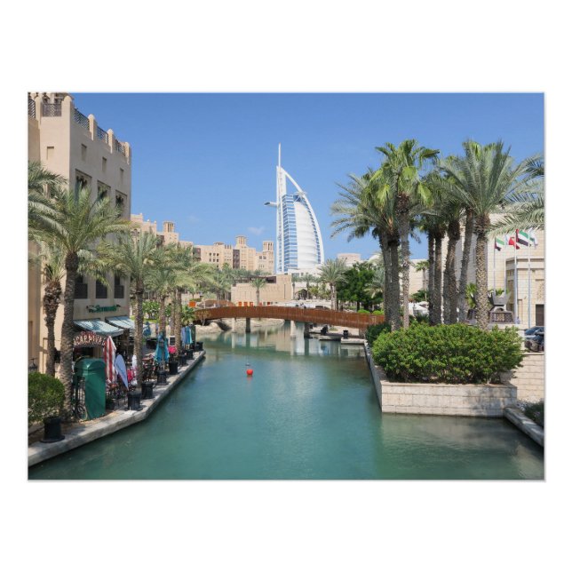Póster Dubai Emirados Árabes Unidos (Frente)