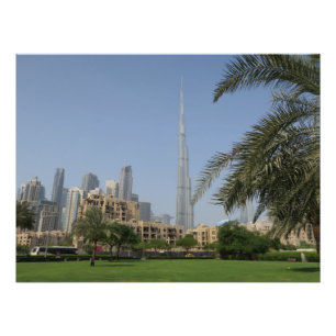 Póster Dubai Emirados Árabes Unidos
