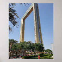 Dubai Frame, situado no Parque Zabeel
