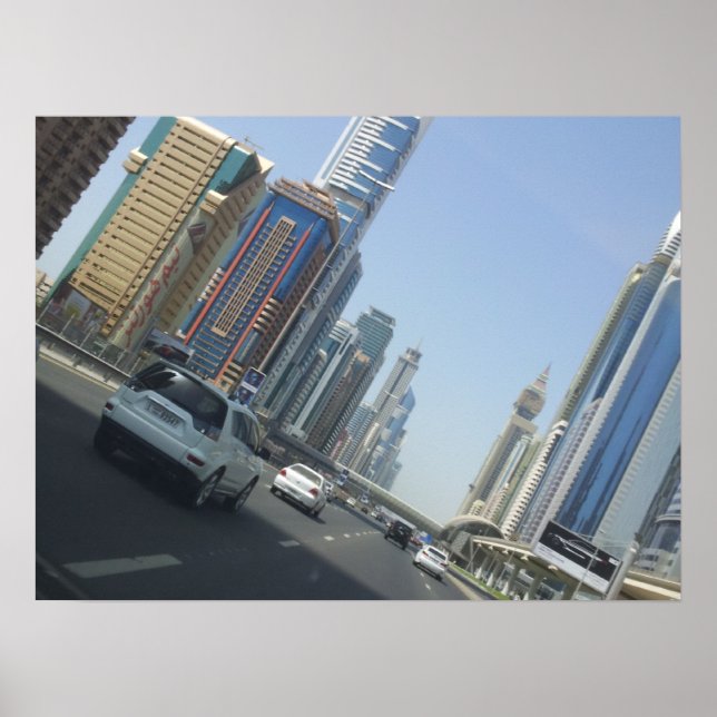 Póster Dubai High, EAU (Frente)